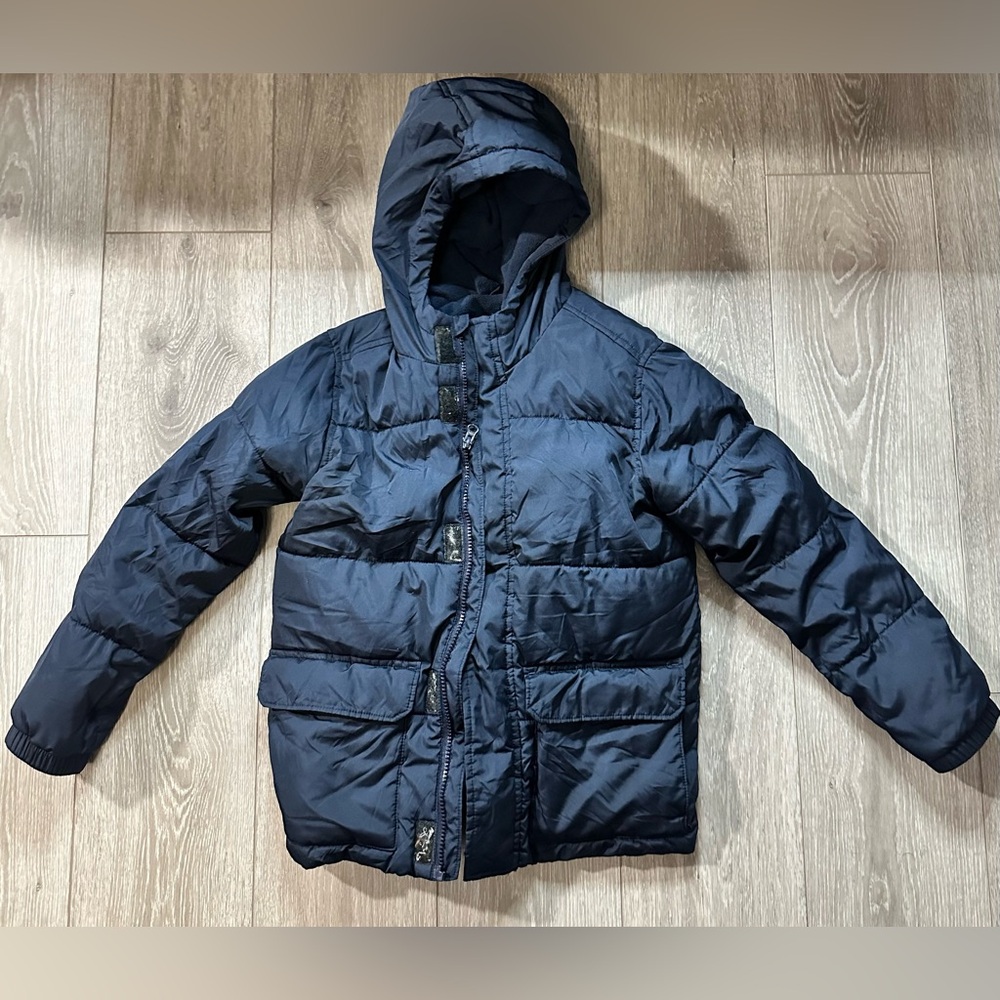 Old Navy Dark Blue Kids Puffer Jacket